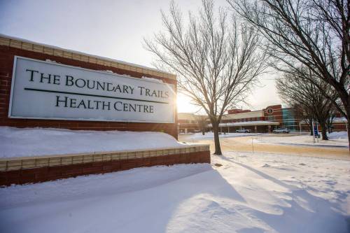 MIKAELA MACKENZIE / WINNIPEG FREE PRESS The Boundary Trails Health Centre on Wednesday, Jan. 12, 2022. For Malak story. Winnipeg Free Press 2022.