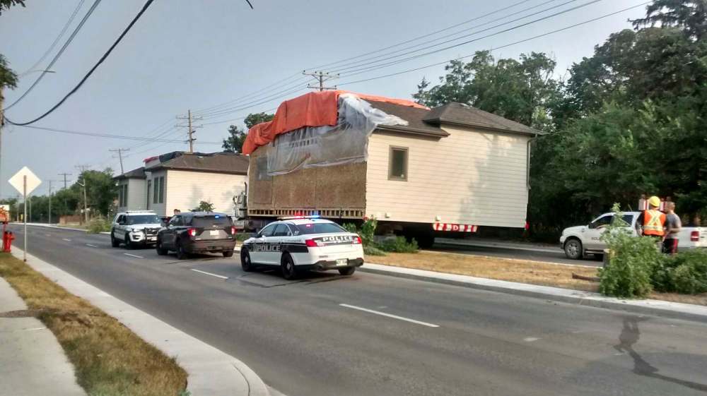Winnipeg police say a man has been arrested and facing charges for cutting down the trees on city property. (Supplied)