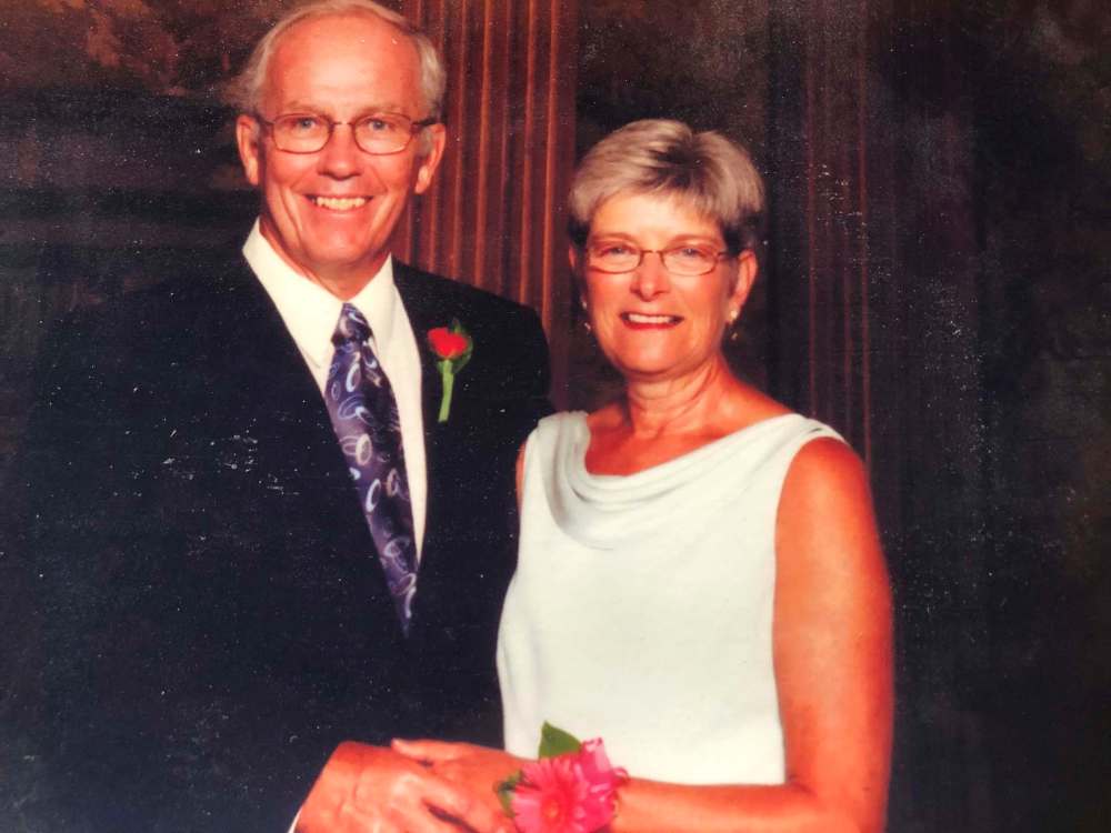 supplied
Rick and Heather were married for nearly 54 years.