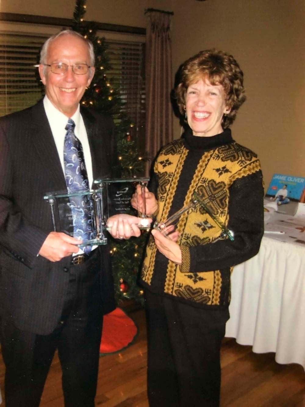 supplied photos
Rick and his sister, Judy Peake, at their 2008 induction into the Tennis Manitoba Hall of Fame. They won five Manitoba Open mixed doubles titles together.