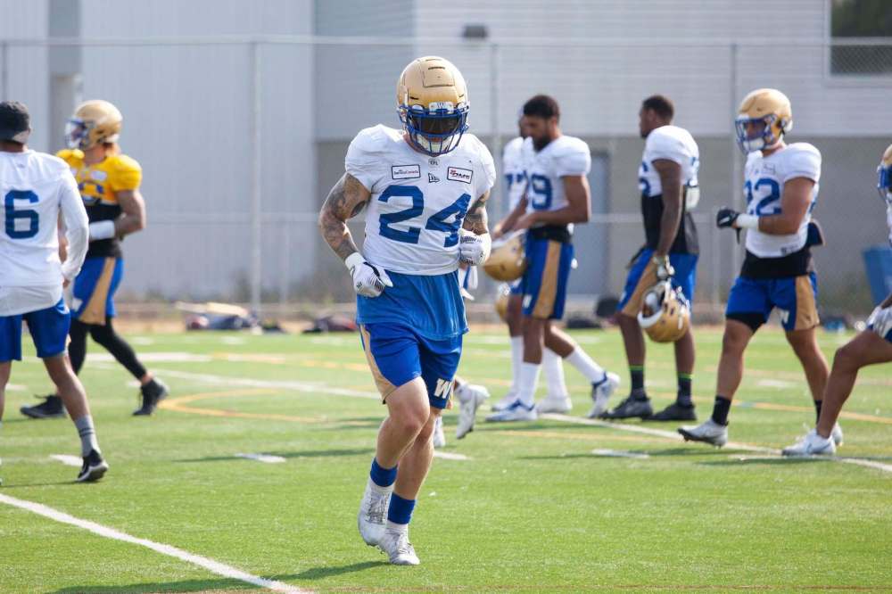 Mike Miller has 192 special teams tackles. (Daniel Crump / Winnipeg Free Press files)