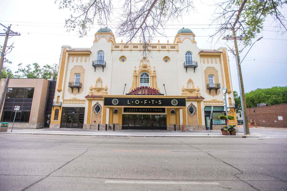 MIKAELA MACKENZIE / WINNIPEG FREE PRESS
Winnipeg architect Max Blankstein’s design for the Uptown Theatre referenced the Moorish style, using architectural elements from the western Islamic world mixed with some Spanish forms.