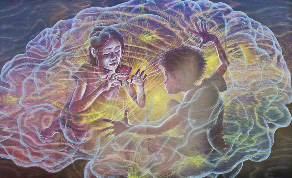Supplied
Charlie Johnston portrays an elaborate game of cat’s cradle that becomes a cosmic session of electrochemical psychotherapy at 357 Eveline St. in Selkirk.
