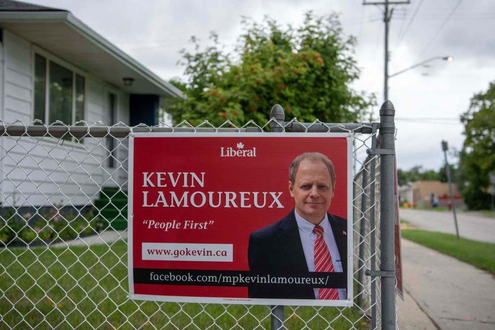 ALEX LUPUL / WINNIPEG FREE PRESS 
Kevin Lamoureux took 46 per cent of the vote in 2019.