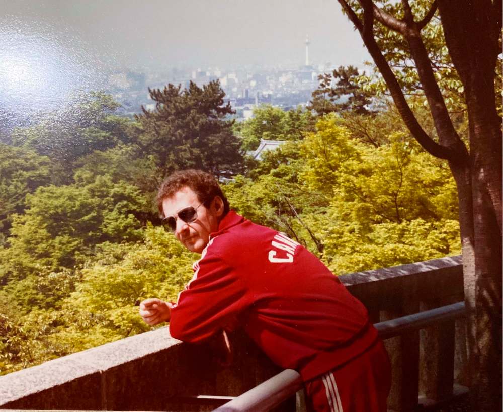 supplied
Art Werier on one of his table tennis trips, here in Japan.