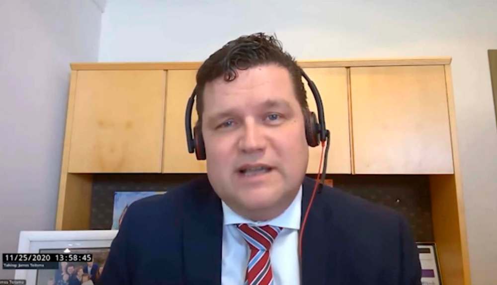 (FACEBOOK PHOTO)
Radisson MLA James Teitsma's comments on Facebook were the most provocative.