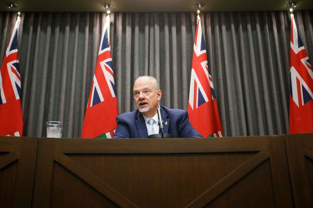 JOHN WOODS / WINNIPEG FREE PRESS
As health minister, Kelvin Goertzen oversaw controversial hospital reforms that defined the 2019 election, as well as bitter talks over health transfers with Prime Minister Justin Trudeau's Liberal government.