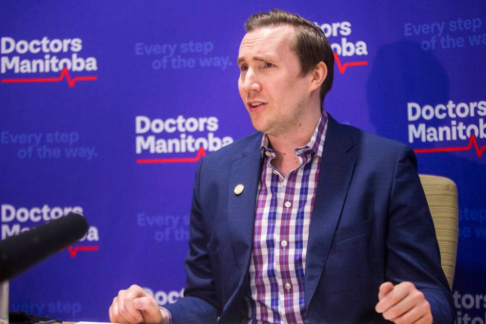 MIKAELA MACKENZIE / WINNIPEG FREE PRESS
Dr. Kristjan Thompson