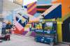 bnb studios
Along with the two large murals (including Crane Dreamscape, above) Wall-to-Wall will install 13 pre-printed murals across the city.