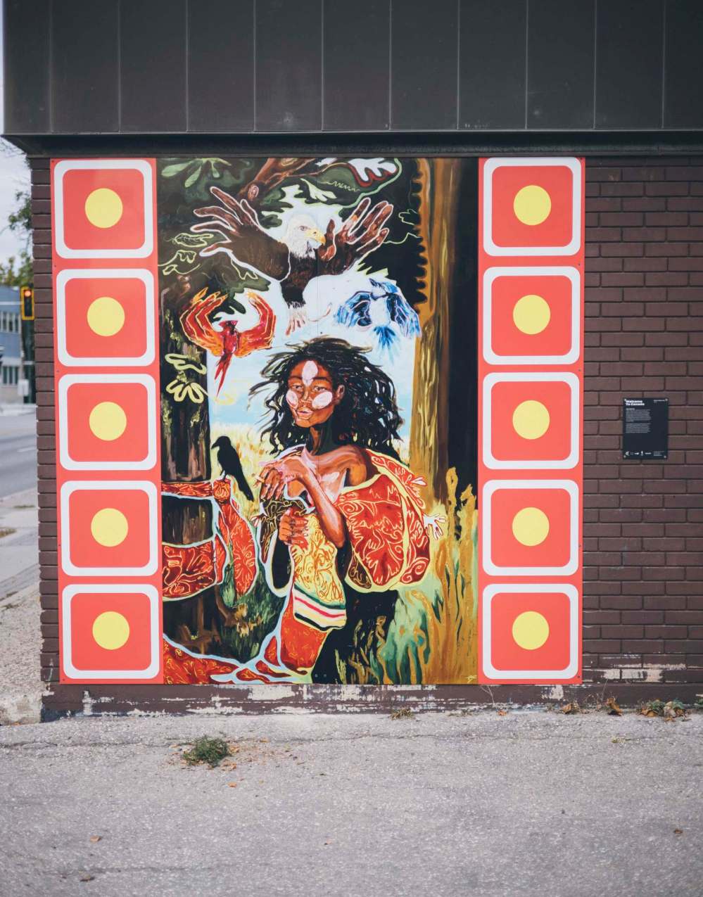 Welcome to Canada by artist Esther Calixte-Bea at 750 Broadway.