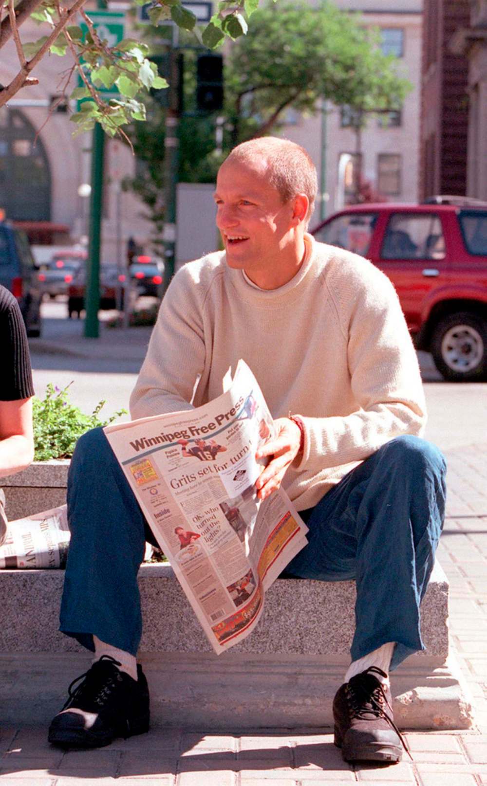 Marc Gallant / Winnipeg Free Press Files
Actor Woody Harrelson, seen visiting the city in 2000, may be back as the film Champions is set to film here in November.