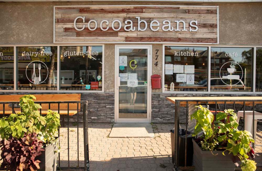 Cocoabeans moved to Corydon Avenue in 2016. (Jessica Lee / Winnipeg Free Press)