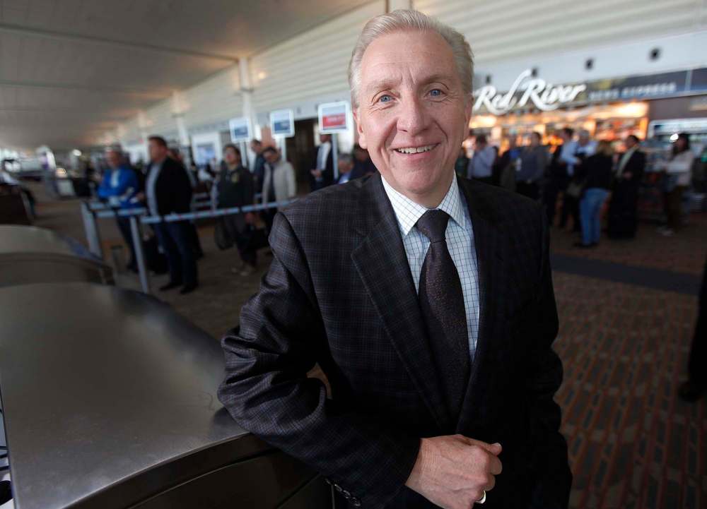 Winnipeg Airport Authority CEO Barry Rempel (Phil Hossack / Winnipeg Free Press files)