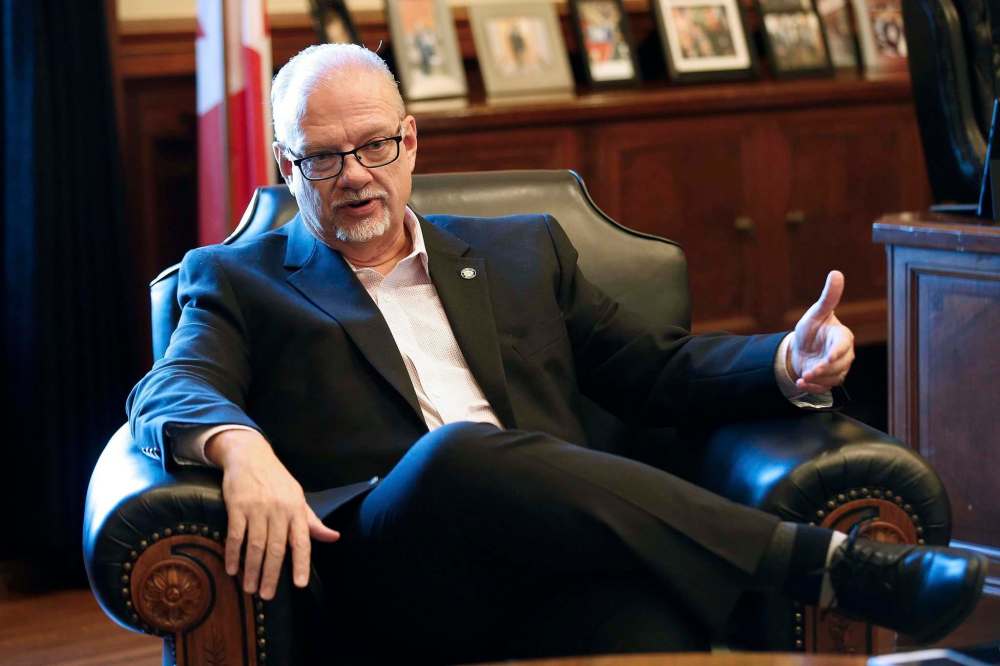 JOHN WOODS / WINNIPEG FREE PRESS
Goertzen said he has endured many awkward and angry conversations in his home riding.