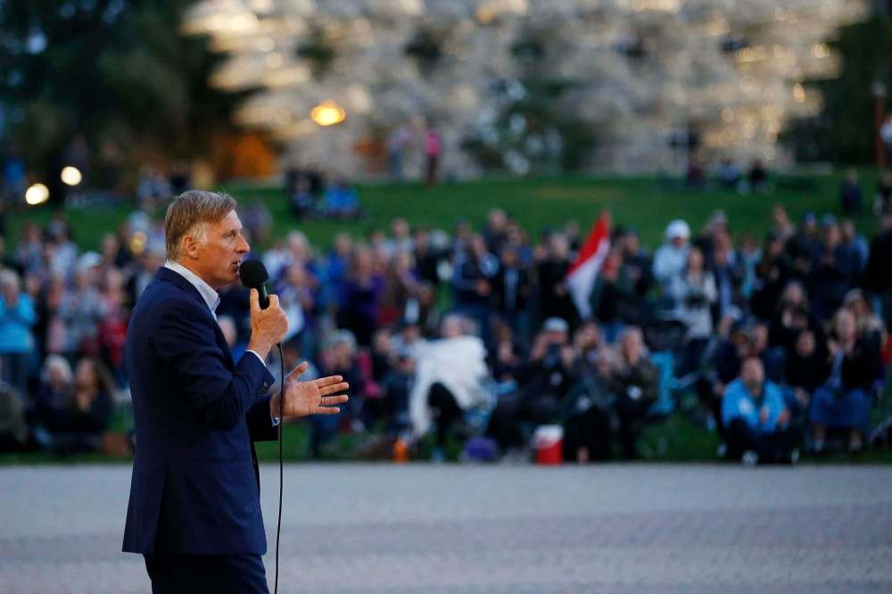 People’s Party of Canada Leader Maxime Bernier. (John Woods / Winnipeg Free Press files)