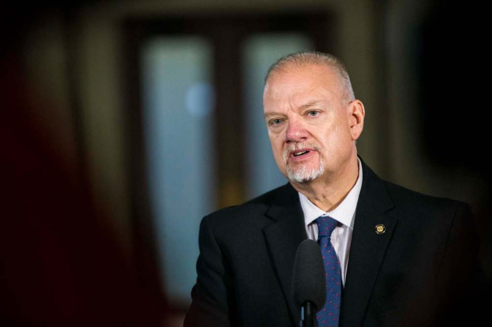 The president of MPI felt it was appropriate to use the money to cover costs for technology, said Premier Kelvin Goertzen. (Mikaela MacKenzie / Winnipeg Free Press)