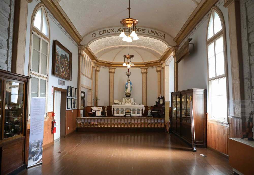 Before the St. Boniface Museum became a museum, it was a convent. (Jessica Lee / Winnipeg Free Press)