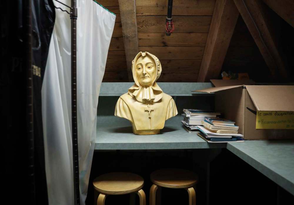 The building was constructed for the Sisters of Charity of Montreal, the official name of the Grey Nuns. (Jessica Lee / Winnipeg Free Press)