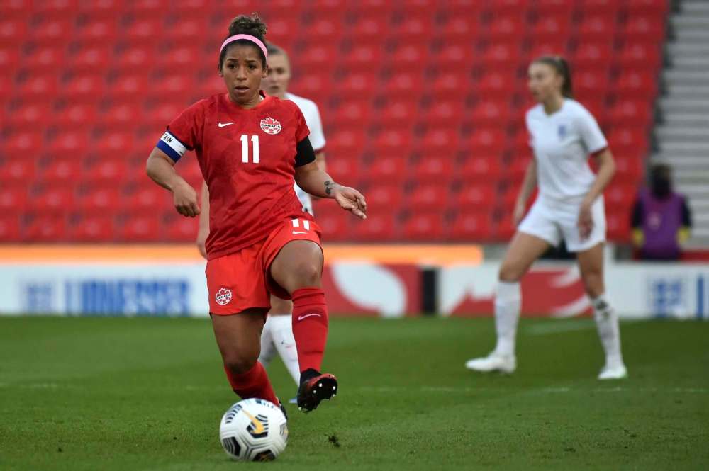 Rui Vieira / The Associated Press files
Scott is visualizing another World Cup appearance as well as a trip to the 2024 Paris Olympics before she calls it a career.