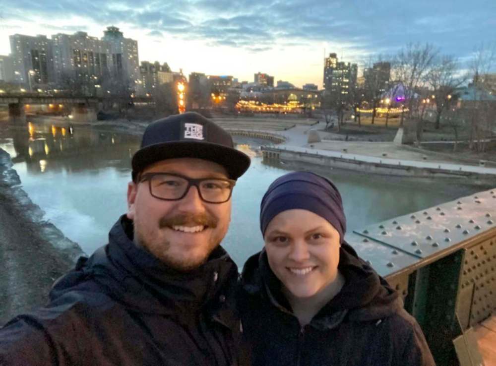 Randi Stevens with husband Matt Stevens (Supplied)