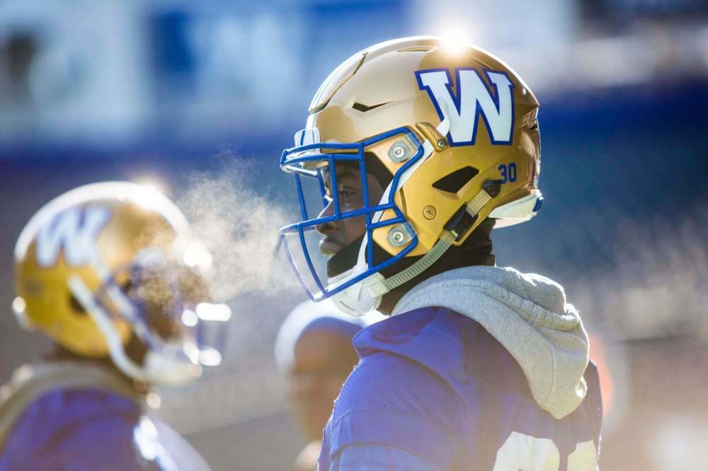 MIKAELA MACKENZIE / WINNIPEG FREE PRESS FILES
Winston Rose returned to the Winnipeg Blue Bombers defensive corps this week.
