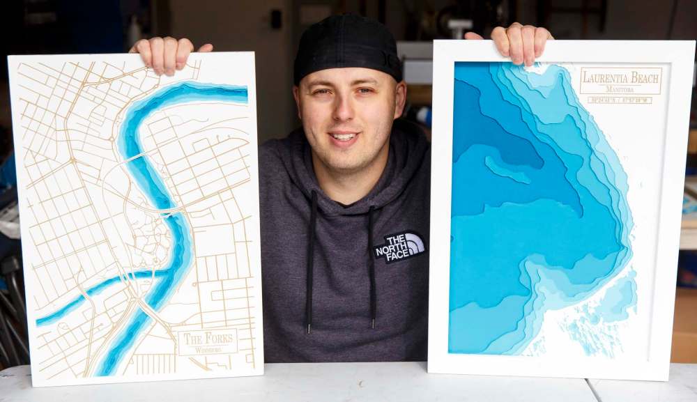 MIKE DEAL / WINNIPEG FREE PRESS
To date, Morissette has focused on custom jobs but is eyeing expansion into the retail market.