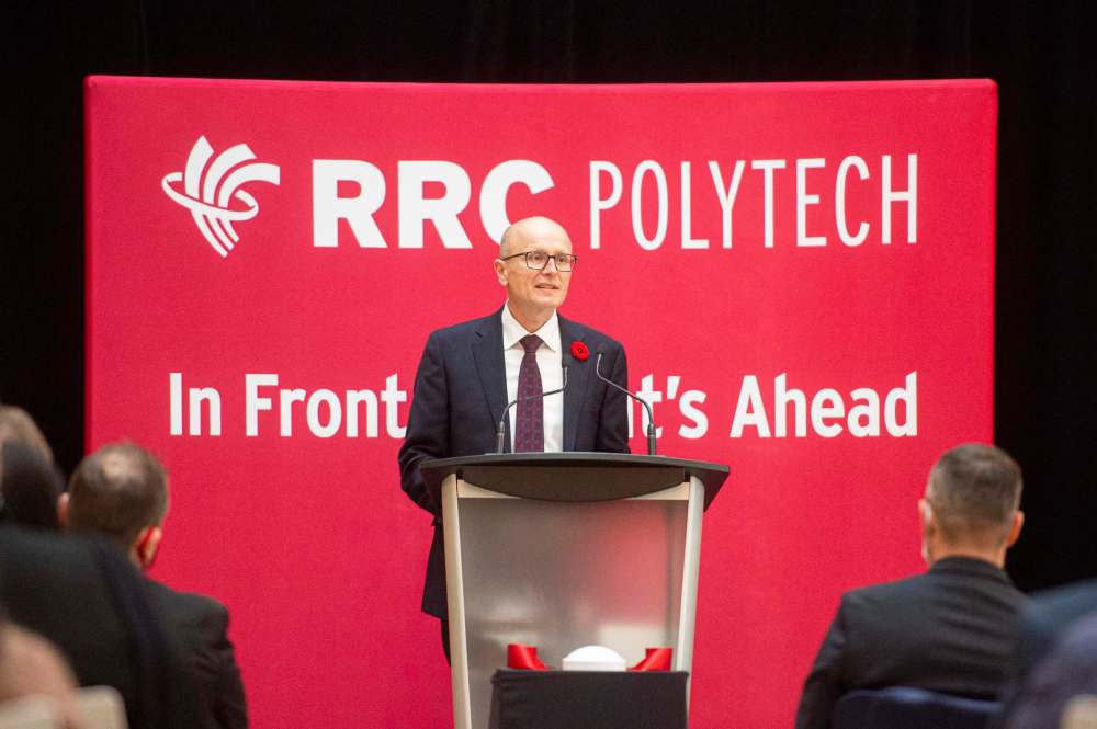 Mike Sudoma / Winnipeg Free Press
‘We see a lot of emerging areas of the labour market that are asking for support. The IT industry is an area of the economy that is actively growing and seeking talent and skills’
— Fred Meier, RRC Polytech’s president and CEO
