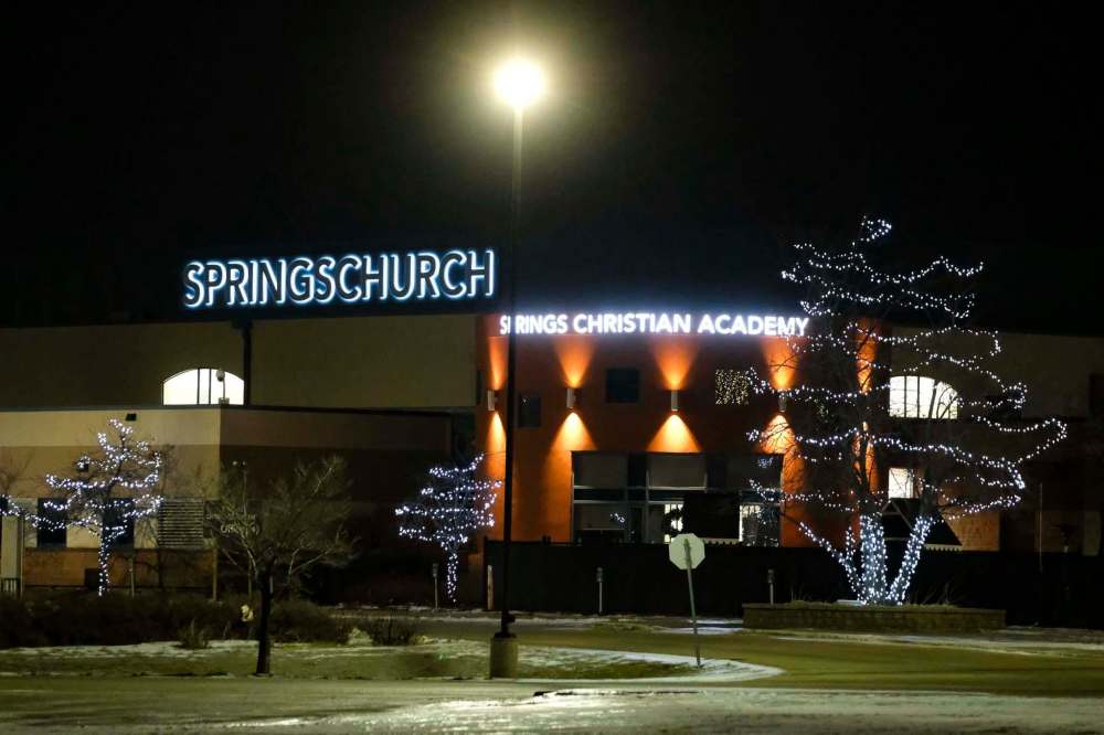 Daniel Crump / Winnipeg Free Press Files
Springs Church members report many good things about their place of worship.