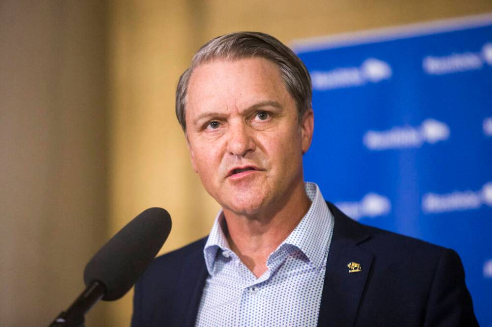 MIKAELA MACKENZIE / FREE PRESS FILESCameron Friesen has taken some flack for a perceived lack of enforcement of public-health orders in his Morden-Winkler constituency.