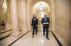MIKAELA MACKENZIE / WINNIPEG FREE PRESS Premier Heather Stefanson walks to the lieutenant governor's office before the throne speech reading at the Manitoba Legislative Building in Winnipeg on Tuesday, Nov. 23, 2021. For --- story. Winnipeg Free Press 2021.
