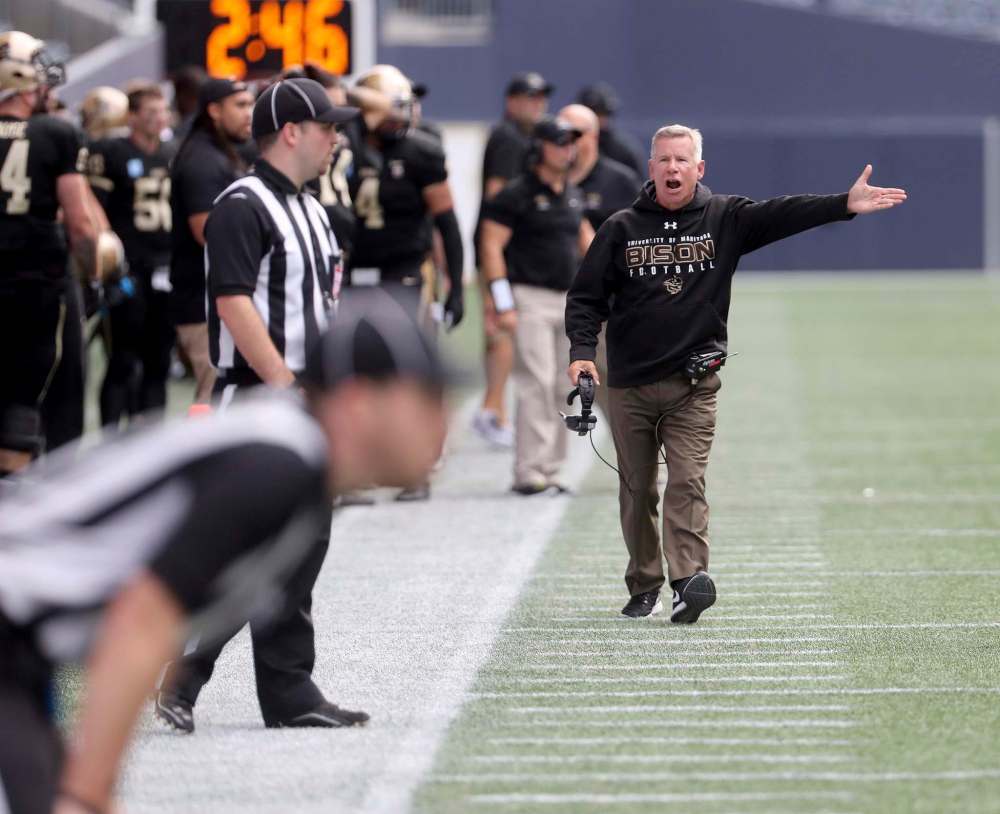 Brian Dobie will keep coaching as long as he is enthusiastic about the job, he says. (Trevor Hagan / Winnipeg Free Press files)