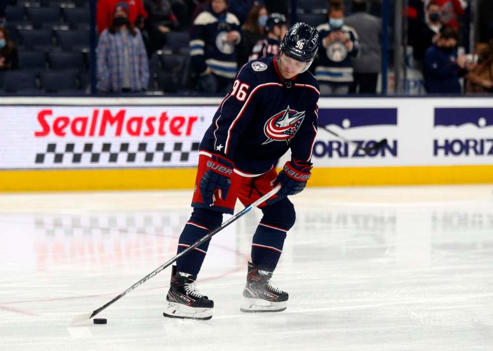 Paul Vernon / The Associated Press files
Jack Roslovic said it was always a dream to skate for his hometown team, one he's thankful the Jets helped him realize.