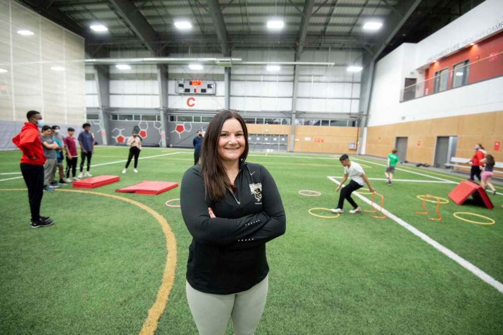Mike Sudoma / Winnipeg Free Press Brooke-Lynn Boyd, a shot-putter during her days at the University of Manitoba, says partnering with the Rising Star Foundation was an important step in making the event a success.