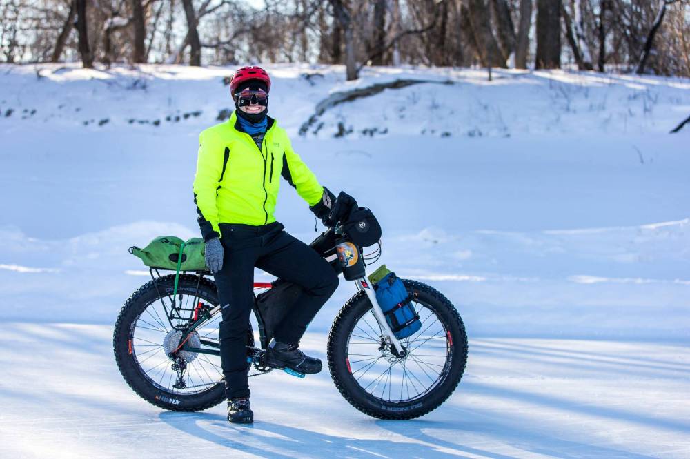 MIKAELA MACKENZIE / WINNIPEG FREE PRESS
The WSO double bassist likes the challenge winter endurance races provide; he trains six days a week.