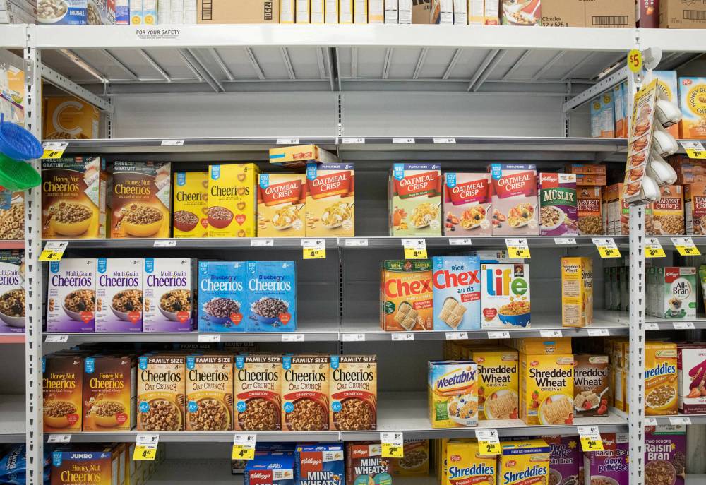 The Kellogg’s pay dispute has been resolved but the effects of the 11-week strike are still being felt in our kitchen cupboards. (Jessica Lee / Winnipeg Free Press)