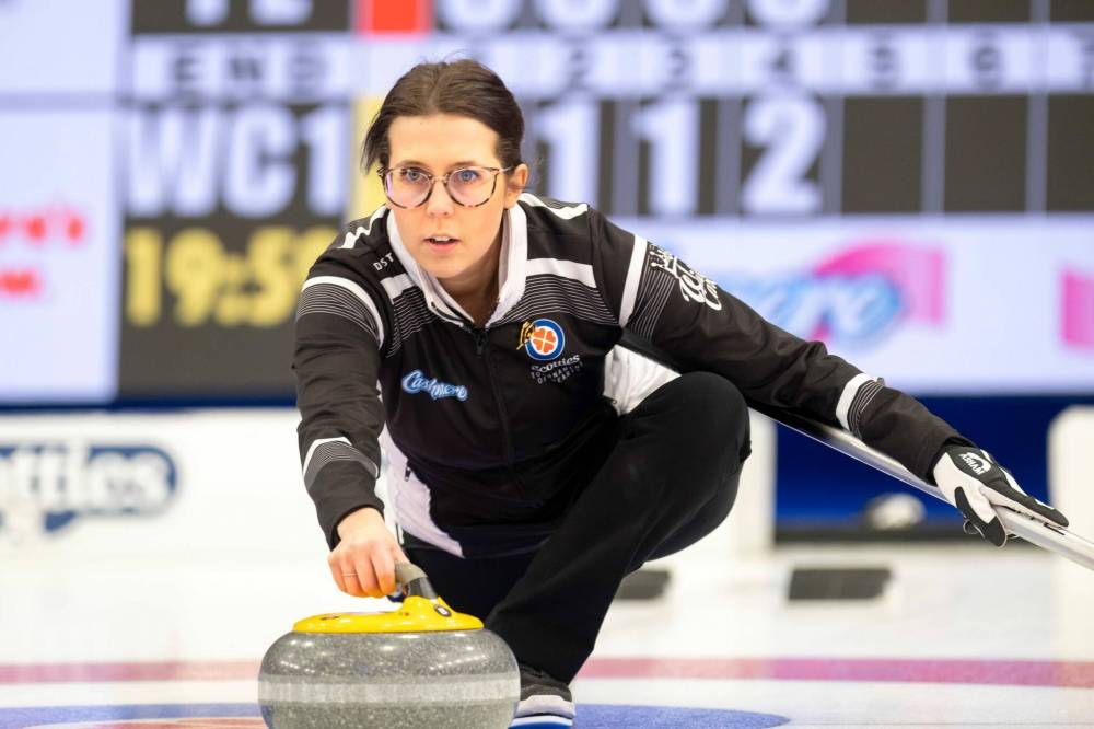 Andrew Klaver / Curling Canada
Team Wild Card third Selena Njegovan.