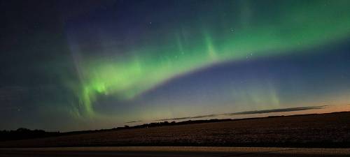 Mary Patel photo - near Winnipeg Beach - early February 3, 2022 NORTHERN LIGHTS: Manitobans braved wind chills as low as -52 in the early morning hours to snap photos as the Northern Lights put on a dazzling display across the province.