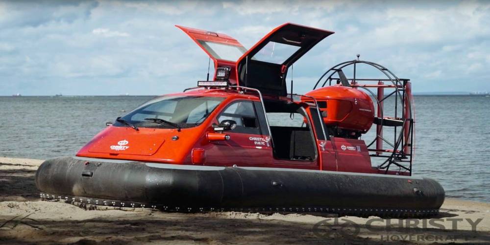 The Hutterian Emergency Aquatic Response Team is getting a hovercraft built for them in St. Petersburg Russia. (Supplied)