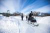 MIKAELA MACKENZIE / WINNIPEG FREE PRESS
From left: Urban Ahlin, the Swedish Ambassador to Canada, Diana King, Honorary Consul for Norway and Sweden, Anders Swanson of Trails Winnipeg, and Marilyn Ekelund, Swedish Association board member, go on a kicksledding jaunt around The Forks.