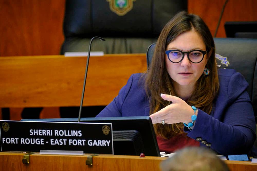 MIKE DEAL / FREE PRESS FILES Coun. Sherri Rollins said there are reasonable limits when it comes to protesting and the people demonstrating do not have a