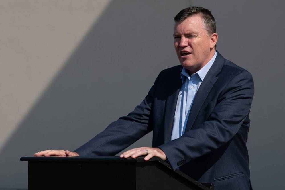 ALEX LUPUL / WINNIPEG FREE PRESS FILES
“We’ve now had three censuses of strong growth. Next time, we’ll be very close to being Manitoba’s next city,” says Niverville Mayor Myron Dyck.