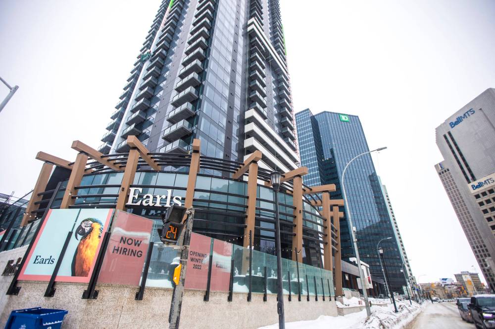 MIKAELA MACKENZIE / WINNIPEG FREE PRESS
The new 6,000-square-foot Earl’s location was originally set to open last summer, but the timeline was pushed back for pandemic-related reasons.