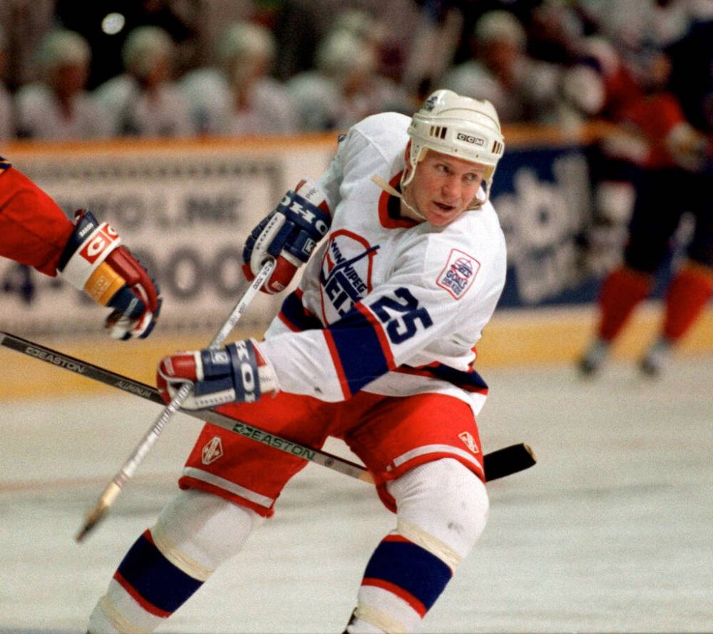 Steen played his entire 950 game NHL career with the Jets between 1981 and 1995. (Ken Gigliotti / Winnipeg Free Press files)