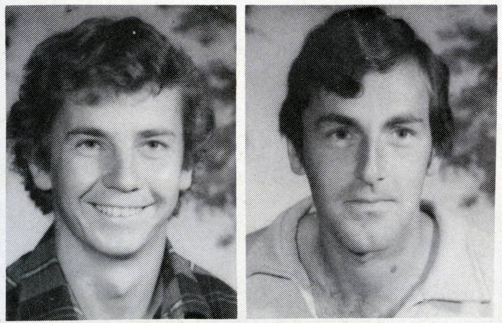 John Benson (left), Rick Suffield