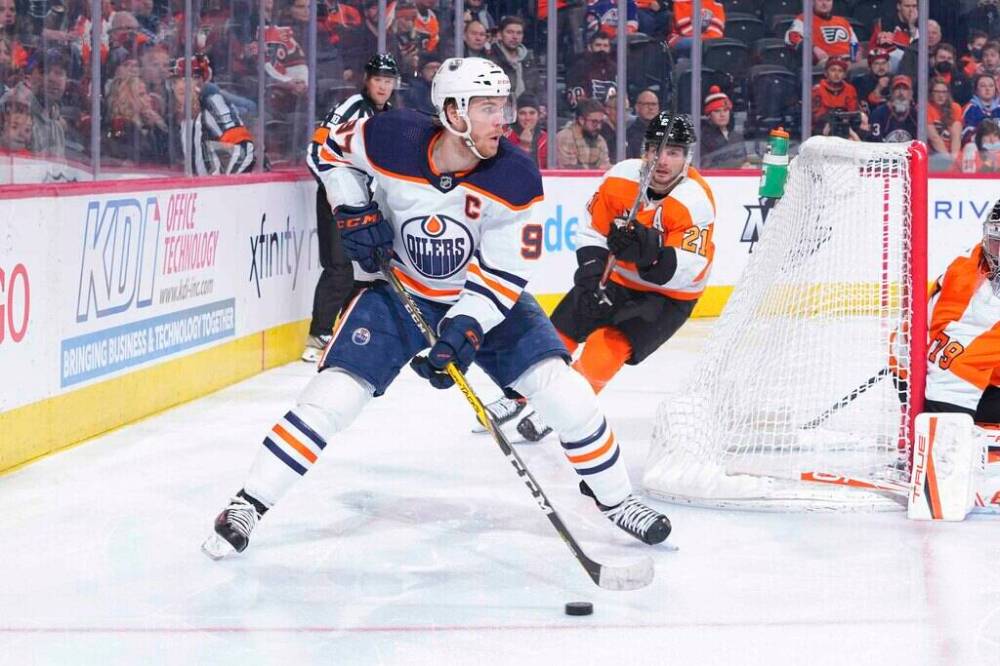 A goal by The Edmonton Oilers’ Connor McDavid had to come back last week after the refs missed an offside. (Brandon Wade / The Associated Press files)