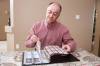 MIKE DEAL / WINNIPEG FREE PRESS Rob Ferrand is a ticket stub collector extraordinaire. He has been collecting Winnipeg Jets ticket stubs since he was a youngster, at first only the games he went to, then as the collection grew he has expanded it to all the games they have played from 1972, when they joined the WHA, to 1996, when they left for Arizona. See Dave Sanderson story 220308 - Tuesday, March 08, 2022.