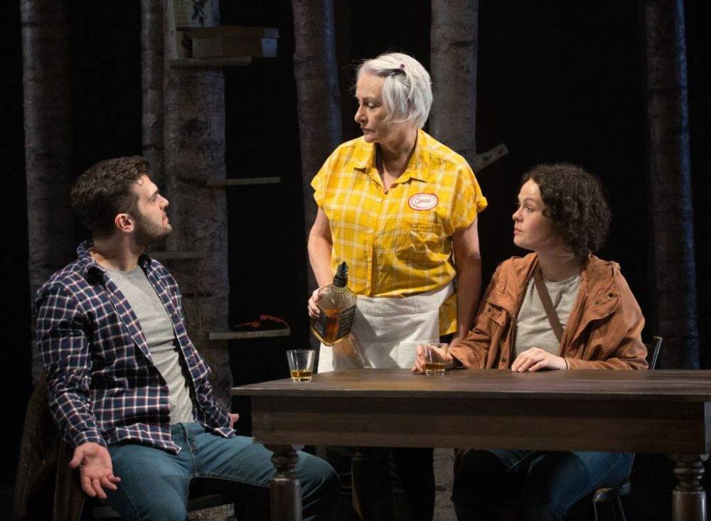Cylla von Tiedemann photo
Will Greenblatt, Seana McKenna and Claire Armstrong in Tarragon Theatre’s 2019 production of Yaga.