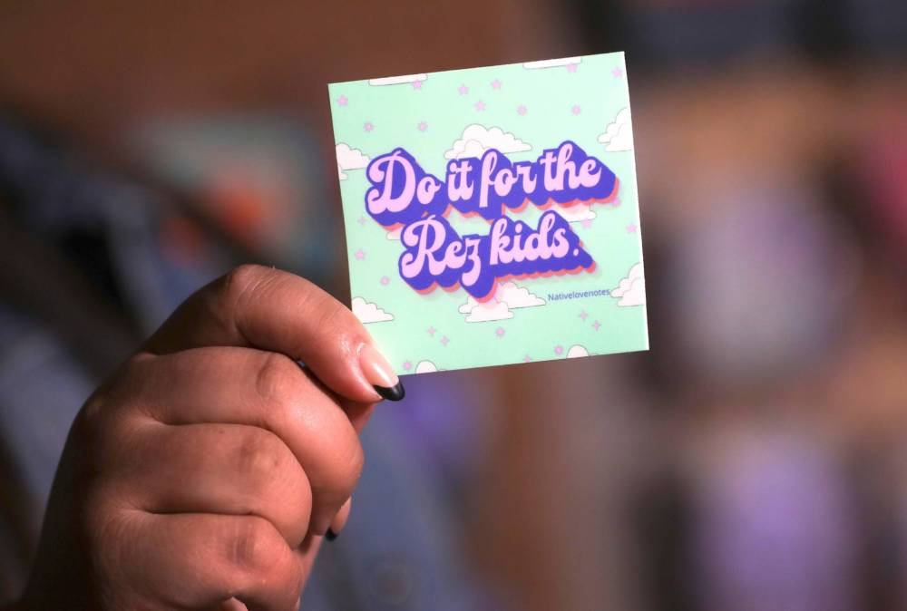 Stickers are one of the many products.