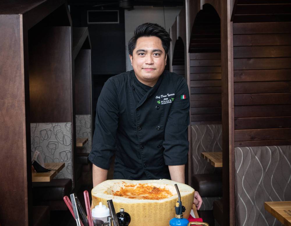 JESSICA LEE / WINNIPEG FREE PRESS
Chef Dann Carlo Ignacio