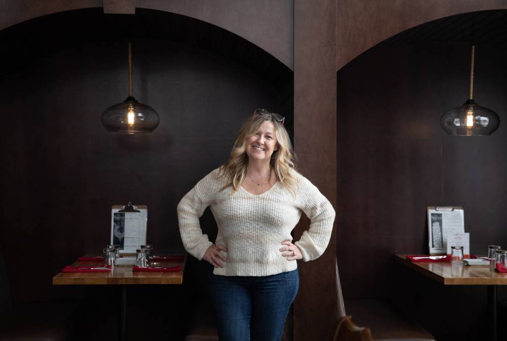 JESSICA LEE / WINNIPEG FREE PRESS
Sandra Romani, co-owner of Little Nana’s Italian Kitchen.